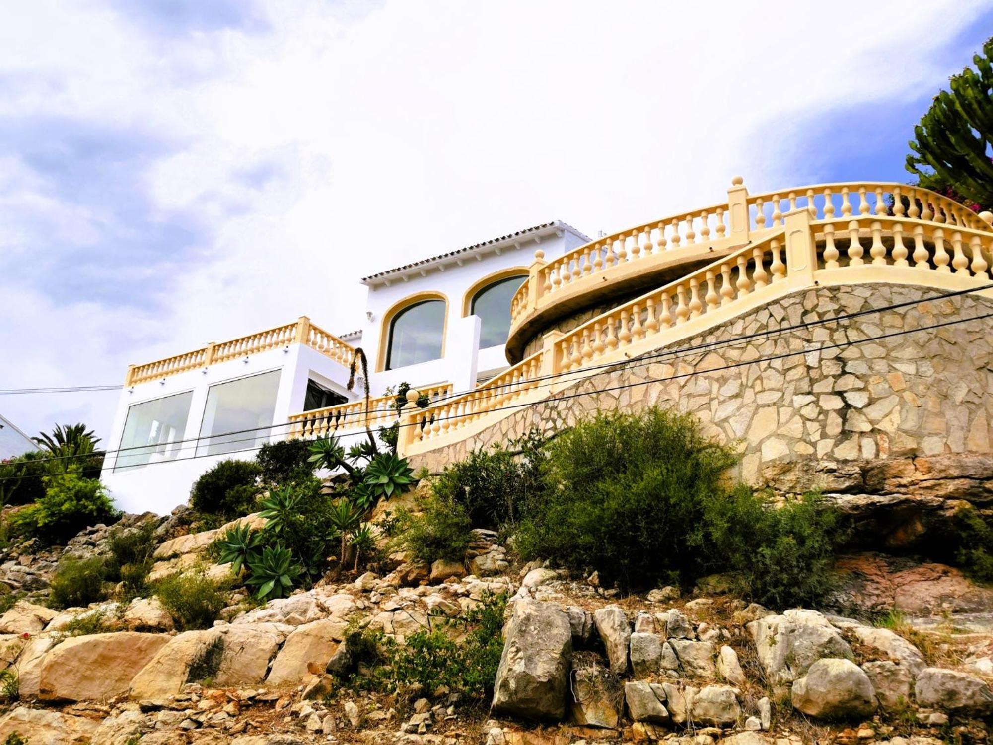 Villa Panorama Xabia Bagian luar foto